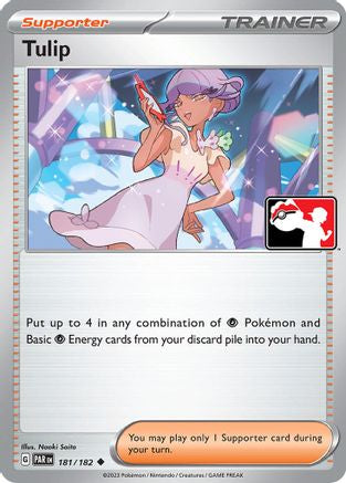 Image of Tulip 181/182  Prize Pack Series Cards - Uncommon