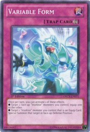 Image of Variable Form (ORCS-EN071) - Order of Chaos 1st Edition
