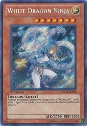 Image of White Dragon Ninja (ORCS-EN084) - Order of Chaos Unlimited