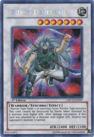 Image of Driven Daredevil (ORCS-EN097) - Order of Chaos 1st Edition