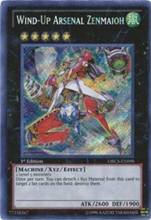 Image of Wind-Up Arsenal Zenmaioh (ORCS-EN098) - Order of Chaos 1st Edition