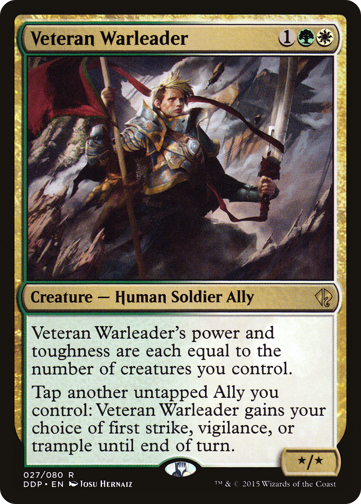 Image of Veteran Warleader (DDP-027) - Duel Decks: Zendikar vs. Eldrazi