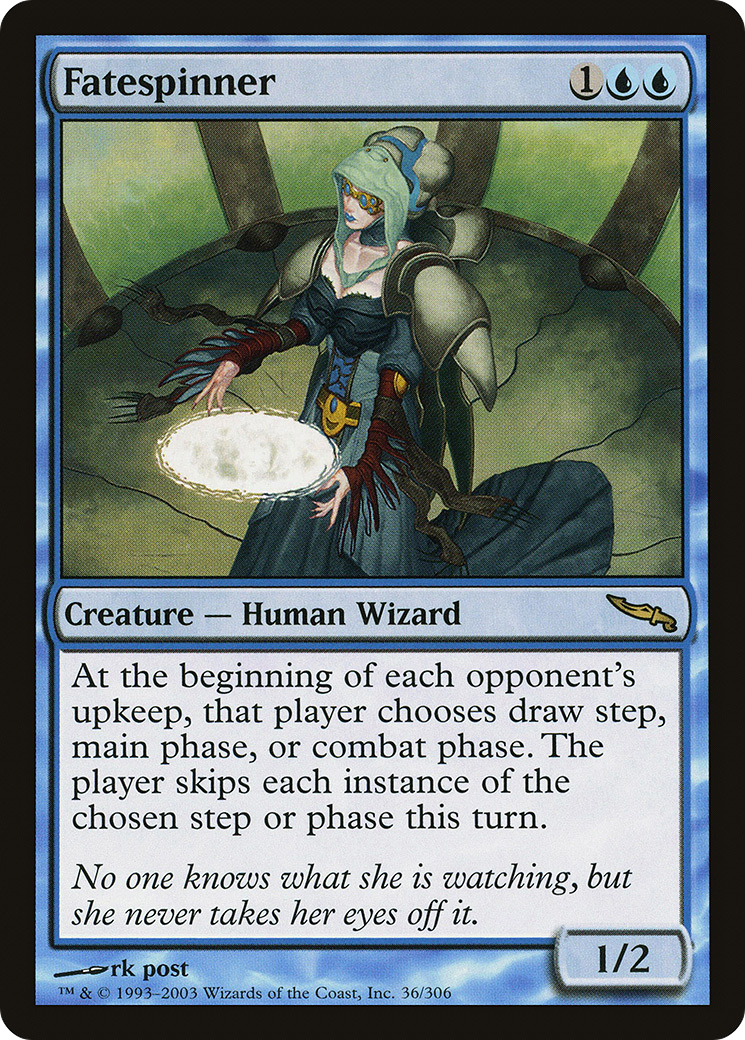 Image of Fatespinner (MRD-036) - Mirrodin Foil