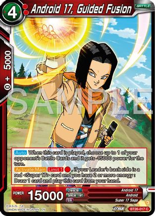Image of Android 17, Guided Fusion (BT26-017) - Ultimate Advent