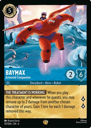 Image of Baymax - Armored Companion (157/204) - Azurite Sea
