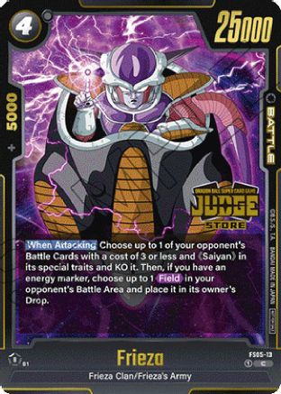 Image of Frieza - FS05-13 (Judge Pack (Store Judge) 02) (FS05-13) - Tournament and Championship Promos Holofoil