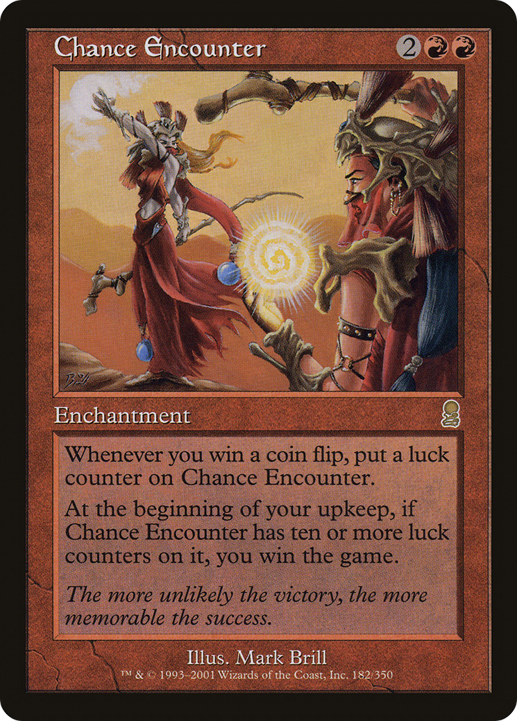 Image of Chance Encounter (ODY-182) - Odyssey Foil
