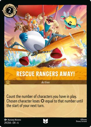 Image of Rescue Rangers Away! (29/204) - Azurite Sea