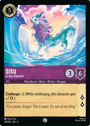 Image of Sisu - In Her Element (39/204) - Azurite Sea