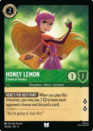 Image of Honey Lemon - Chemical Genius (74/204) - Azurite Sea Cold Foil