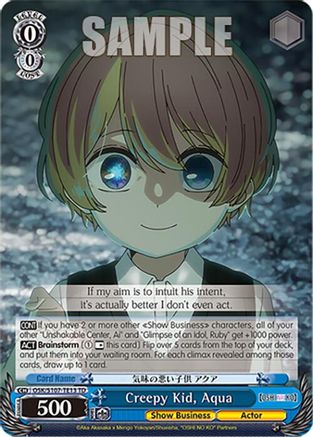 Image of Creepy Kid, Aqua (OSK/S107-TE13 TD) - [OSHI NO KO]