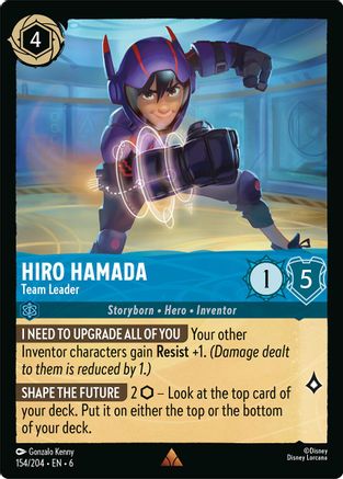 Image of Hiro Hamada - Team Leader (154/204) - Azurite Sea