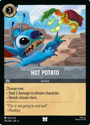 Image of Hot Potato (195/204) - Azurite Sea