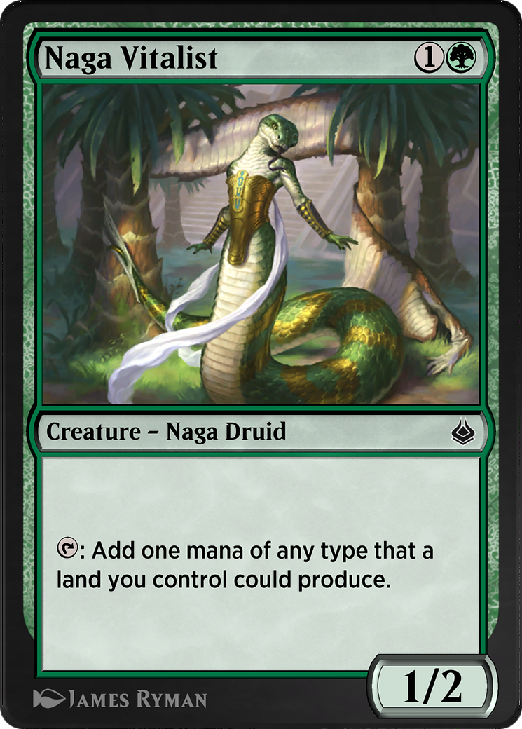 Image of Naga Vitalist (AKR-203) - Amonkhet Remastered