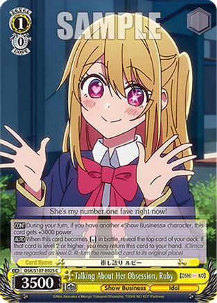 Image of Talking About Her Obsession, Ruby (OSK/S107-E025 C) - [OSHI NO KO]