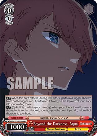 Image of Beyond the Darkness, Aqua (OSK/S107-E035 RR) - [OSHI NO KO]