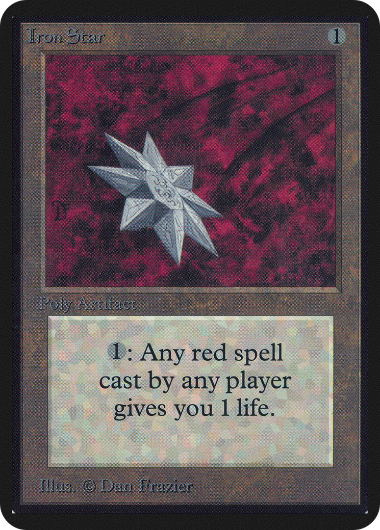 Image of Iron Star (LEA-) - Limited Edition Alpha