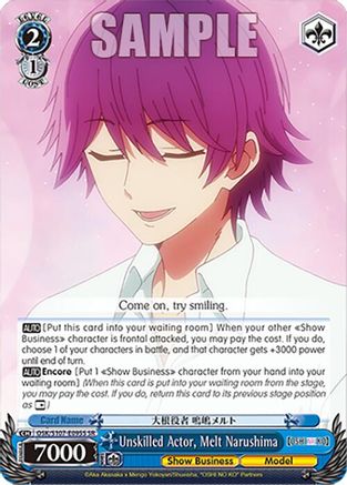 Image of Unskilled Actor, Melt Narushima (SR) (OSK/S107-E095S SR) - [OSHI NO KO]
