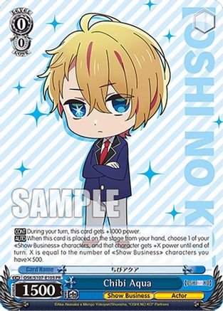 Image of Chibi Aqua (OSK/S107-E105 PR) - [OSHI NO KO]
