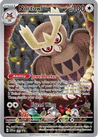 Image of Noctowl 141  - Holofoil SV Scarlet & Violet Promo Cards - Promo