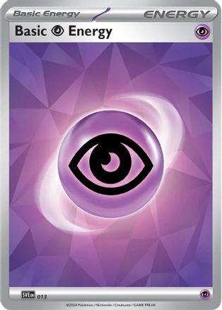 Image of Basic Psychic Energy 013  SVE Scarlet & Violet Energies - Common