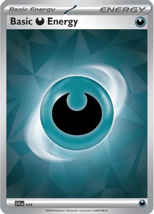 Image of Basic Darkness Energy 015  - Holofoil SVE Scarlet & Violet Energies - Common