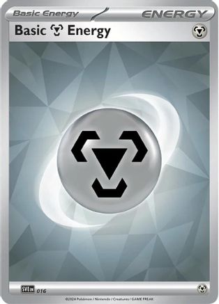 Image of Basic Metal Energy 016  - Holofoil SVE Scarlet & Violet Energies - Common