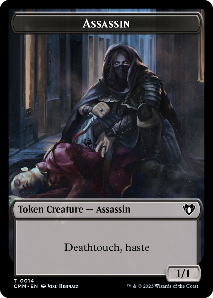 Image of Assassin (TCMM-014) - Commander Masters Tokens Foil