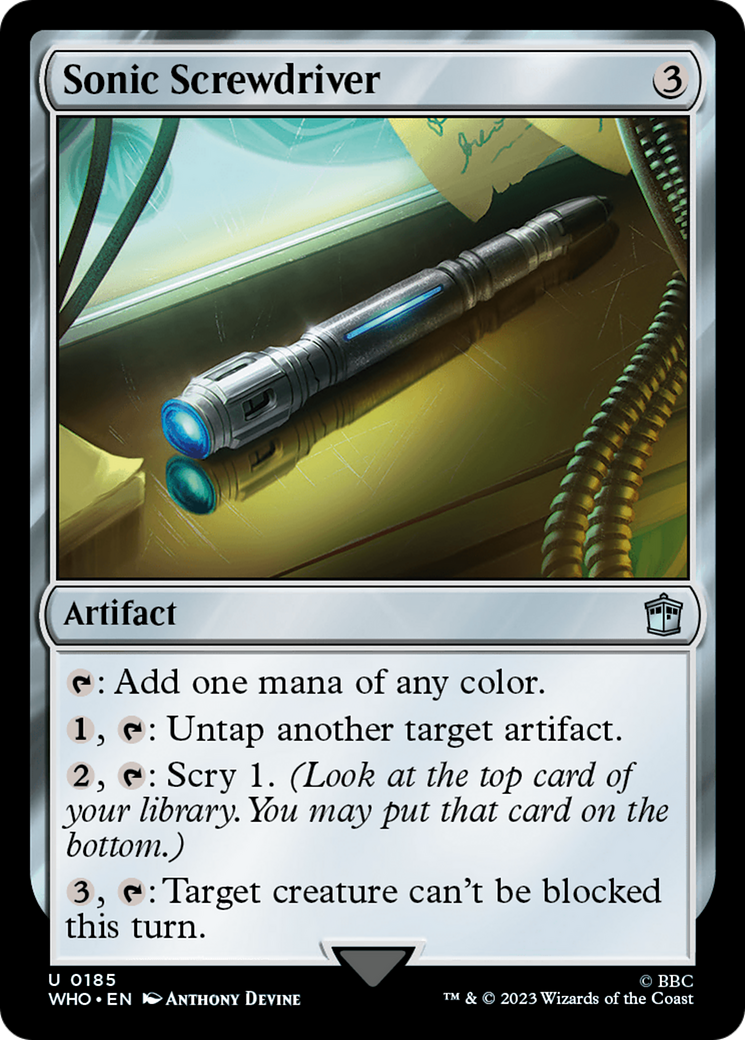 Image of Sonic Screwdriver (0185) (WHO-185) - Doctor Who