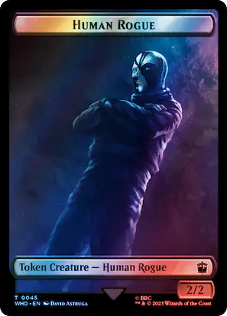 Image of Human Rogue (TWHO-045) - Doctor Who Tokens Foil