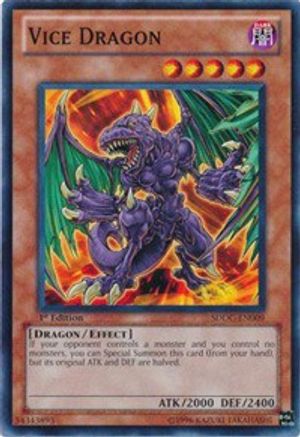 Image of Vice Dragon (SDDC-EN009) - Structure Deck: Dragons Collide Unlimited