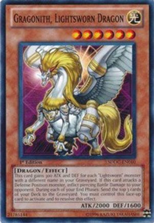 Image of Gragonith, Lightsworn Dragon (SDDC-EN010) - Structure Deck: Dragons Collide 1st Edition