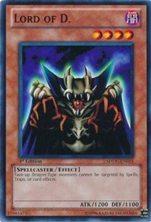 Image of Lord of D. (SDDC-EN015) - Structure Deck: Dragons Collide Unlimited