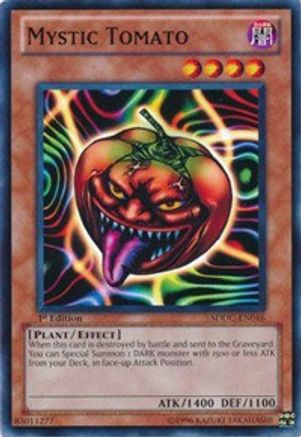 Image of Mystic Tomato (SDDC-EN016) - Structure Deck: Dragons Collide Unlimited