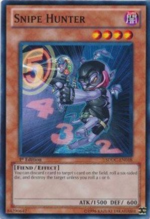 Image of Snipe Hunter (SDDC-EN018) - Structure Deck: Dragons Collide 1st Edition