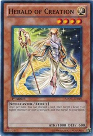 Image of Herald of Creation (SDDC-EN019) - Structure Deck: Dragons Collide 1st Edition