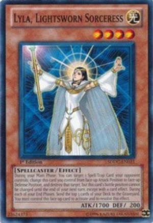 Image of Lyla, Lightsworn Sorceress (SDDC-EN021) - Structure Deck: Dragons Collide Unlimited