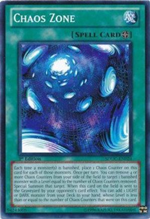 Image of Chaos Zone (SDDC-EN024) - Structure Deck: Dragons Collide 1st Edition