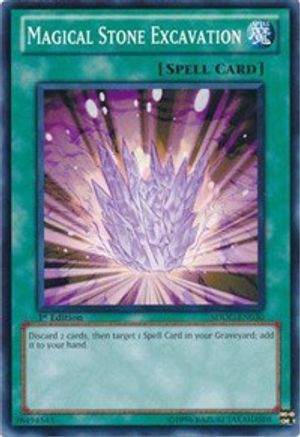Image of Magical Stone Excavation (SDDC-EN030) - Structure Deck: Dragons Collide Unlimited