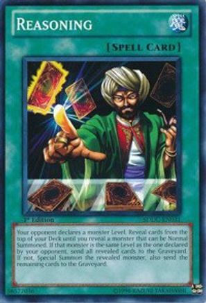 Image of Reasoning (SDDC-EN031) - Structure Deck: Dragons Collide Unlimited
