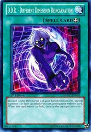 Image of D.D.R. - Different Dimension Reincarnation (SDDC-EN034) - Structure Deck: Dragons Collide 1st Edition