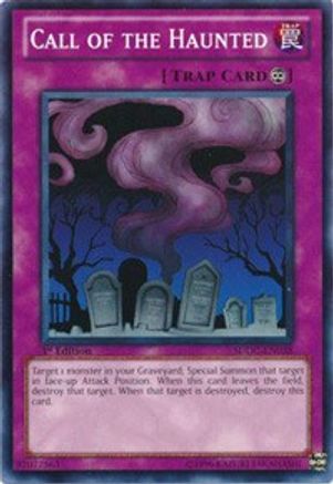 Image of Call of the Haunted (SDDC-EN038) - Structure Deck: Dragons Collide 1st Edition