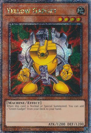 Image of Yellow Gadget (Quarter Century Secret Rare) (MP24-EN013) - 25th Anniversary Tin: Dueling Mirrors 1st Edition