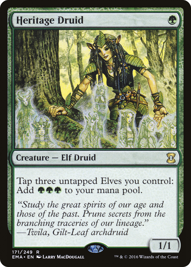Image of Heritage Druid (EMA-171) - Eternal Masters Foil