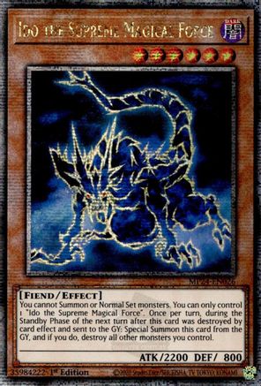 Image of Ido the Supreme Magical Force (Quarter Century Secret Rare) (MP24-EN026) - 25th Anniversary Tin: Dueling Mirrors 1st Edition