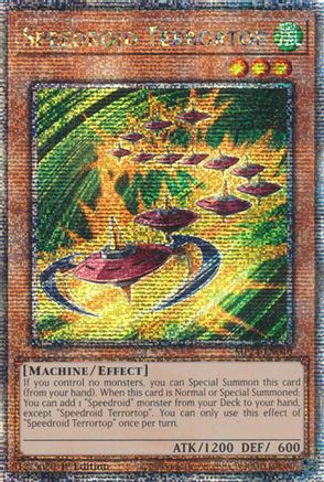 Image of Speedroid Terrortop (Quarter Century Secret Rare) (MP24-EN040) - 25th Anniversary Tin: Dueling Mirrors 1st Edition