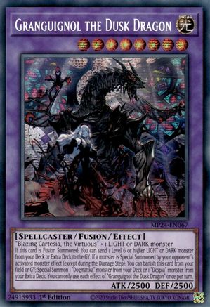 Image of Granguignol the Dusk Dragon (MP24-EN067) - 25th Anniversary Tin: Dueling Mirrors 1st Edition