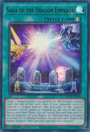 Image of Saga of the Dragon Emperor (MP24-EN264) - 25th Anniversary Tin: Dueling Mirrors 1st Edition