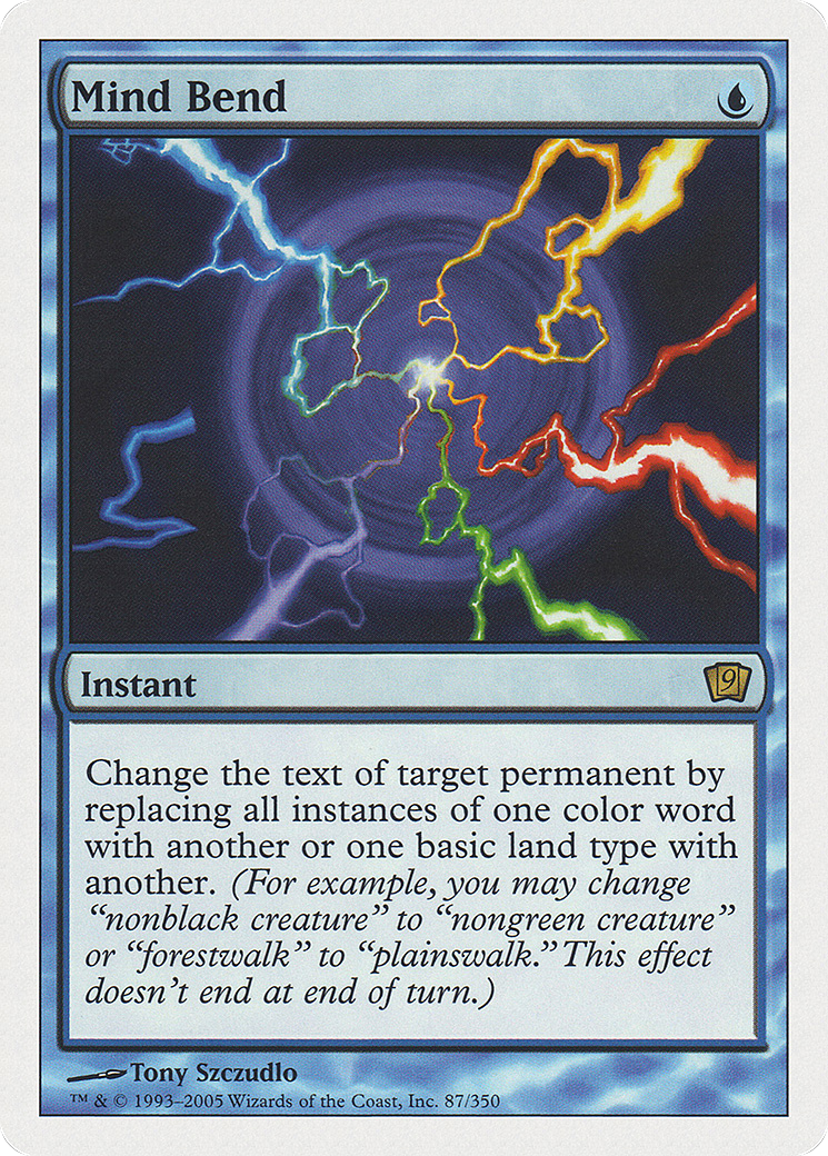 Image of Mind Bend (9ED-087) - 9th Edition