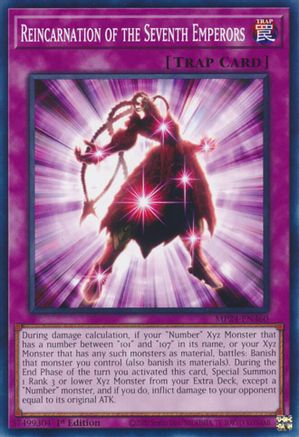 Image of Reincarnation of the Seventh Emperors (MP24-EN360) - 25th Anniversary Tin: Dueling Mirrors 1st Edition